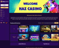 Skjermbilde av Haz Casino