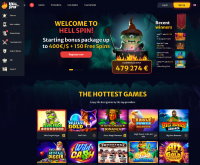 Στιγμιότυπο οθόνης του Hell Spin Casino