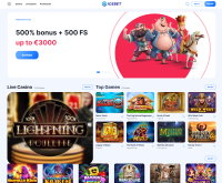 Icebet Casino skærmbillede