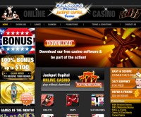 Captura de tela do Jackpot Capital Casino