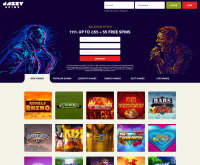 Jazzy Spins Casino Screenshot