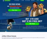 Jeffbet Casino Skärmdump