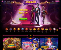 Capture d'écran du casino Joker8