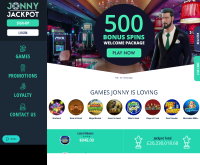 Jonny Jackpot Casino skærmbillede