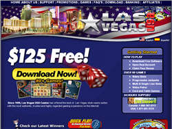 Zrzut ekranu kasyna w Las Vegas w USA