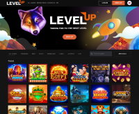 LevelUp Casino skærmbillede