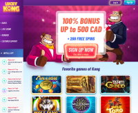 Lucky Kong Casino Ekran Görüntüsü