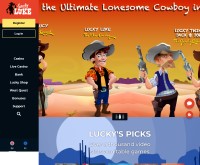 Skjermbilde av Lucky Luke Casino