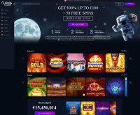 Luna Casino Skärmdump