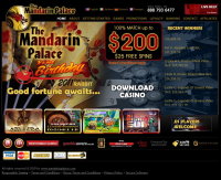 Captura de pantalla del Mandarin Palace Casino