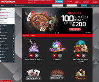 Matchbook Casino Screenshot