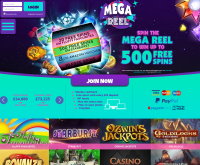 Mega Reel Casino Ekran Görüntüsü