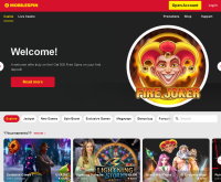 MobileSpin Casino Screenshot