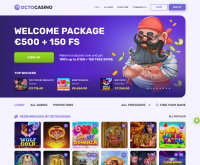 Octo Casino skærmbillede