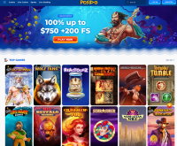 Capture d'écran du casino Posido