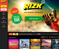 Rizk Casino Screenshot