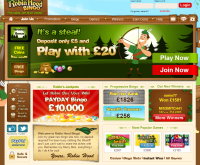 Robin Hood Bingon kuvakaappaus