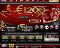 Zrzut ekranu kasyna Royal Vegas