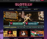 Slots.lv Casino Skærmbillede