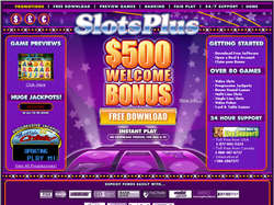 SlotsPlus Casinon kuvakaappaus