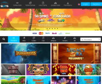 Captura de tela do Slotty Slots Casino