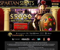 Στιγμιότυπο οθόνης καζίνο Spartan Slots