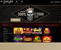 Στιγμιότυπο οθόνης του Spin Ace Casino