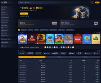 SpinCrypto Casino Screenshot
