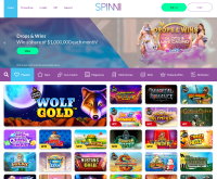 Zrzut ekranu kasyna Spinni