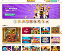 Capture d'écran du casino Spins Bro