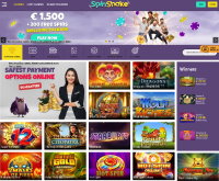 Spin Shake Casino Skärmdump