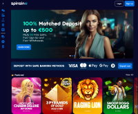 Spinsino Casino Screenshot