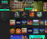 Swift Casino Screenshot