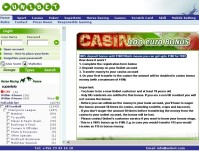 Unibet Casino Skärmdump