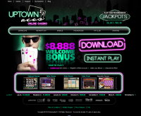 Capture d'écran du casino Uptown Aces