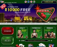 Vegas2Web Casino Screenshot