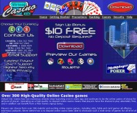 Zrzut ekranu wirtualnego miasta kasyna