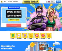 Captura de tela do Winstoria Casino