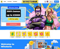 Winstoria Casino Skärmdump