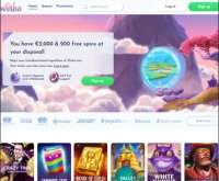 Wisho Casino Ekran Görüntüsü