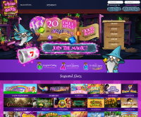 Captura de tela do Wizard Slots Casino