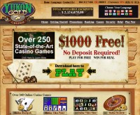 Capture d'écran du casino Yukon Gold