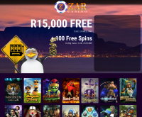 Capture d'écran du casino Zar