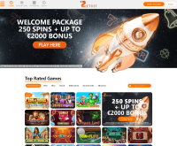 Zetbet Casino Screenshot